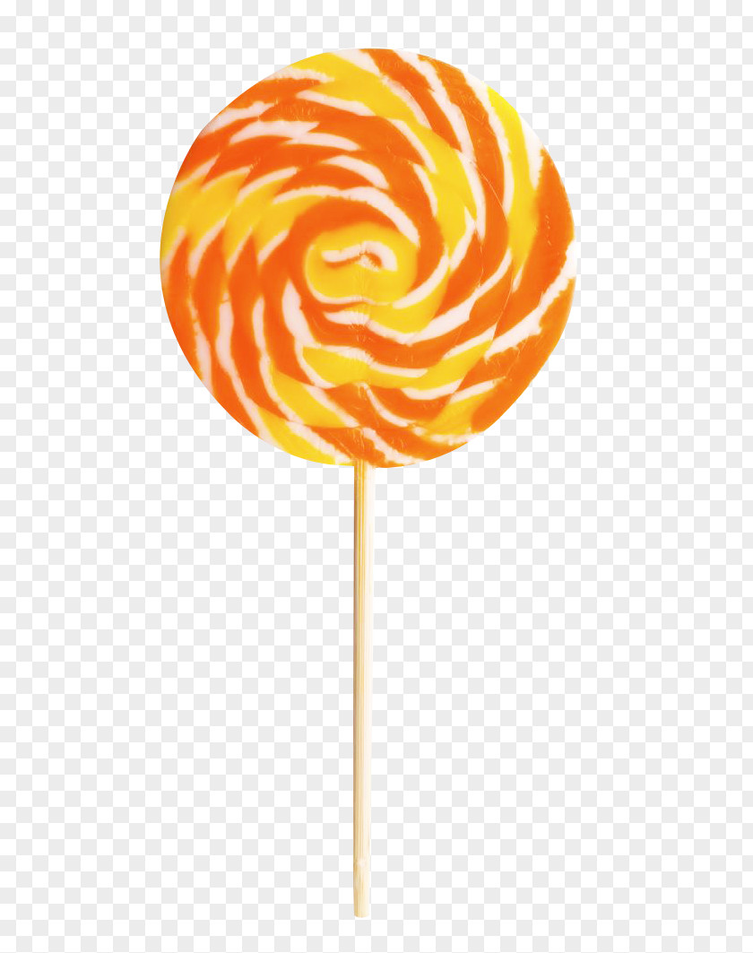 Lollipop Orange Jelly Candy PNG