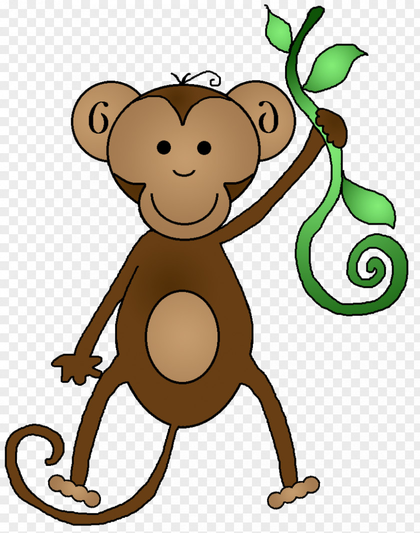 Monkey Cliparts Baby Monkeys Primate Clip Art PNG