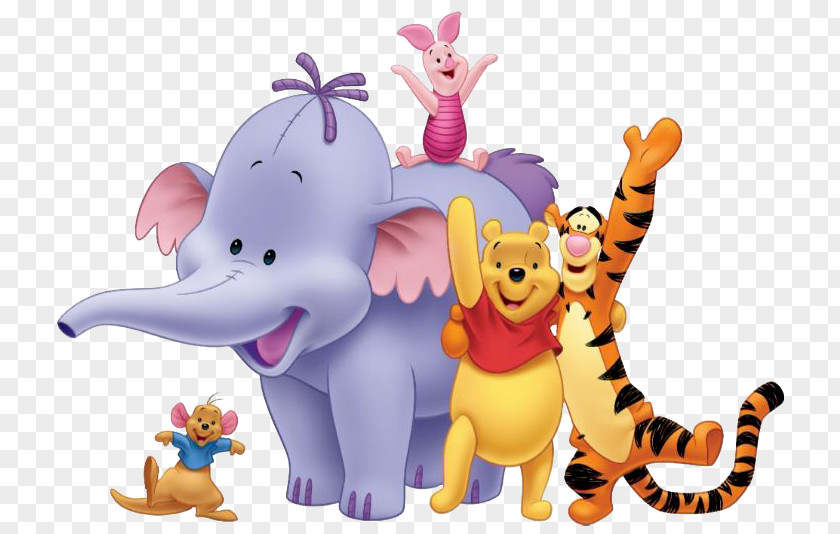 Winnie The Pooh Winnie-the-Pooh Eeyore Roo Piglet Lumpy PNG