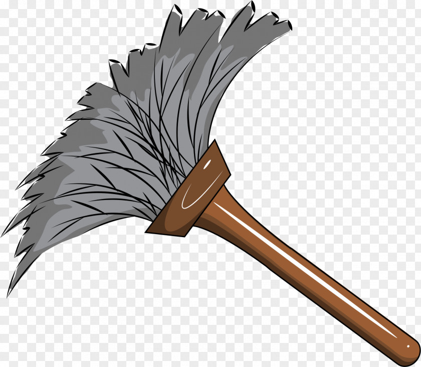 Dust Feather Duster Cleaning Clip Art PNG
