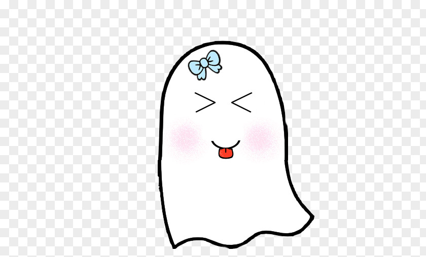 Ghost Doodle Drawing Pattern PNG