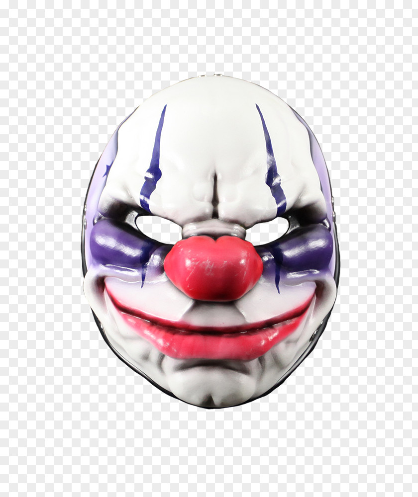 Mask Clown Payday 2 Payday: The Heist Overkill Software Video Game PNG