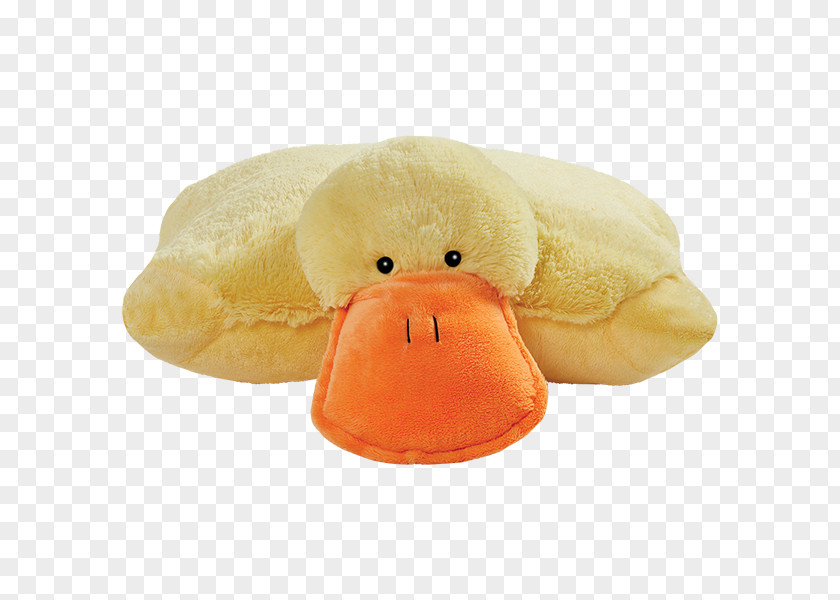 Pillow Pets Stuffed Animals & Cuddly Toys Puffy Duck Pet Plush Yellow Large 46cm PNG