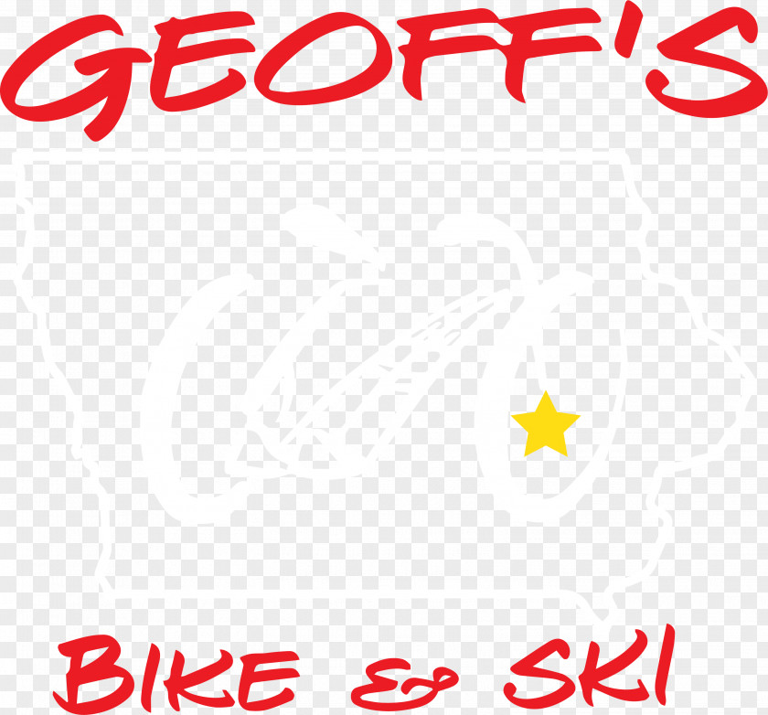 Star City Logo Geoff's Bike & Ski Kent Park Location Brand PNG