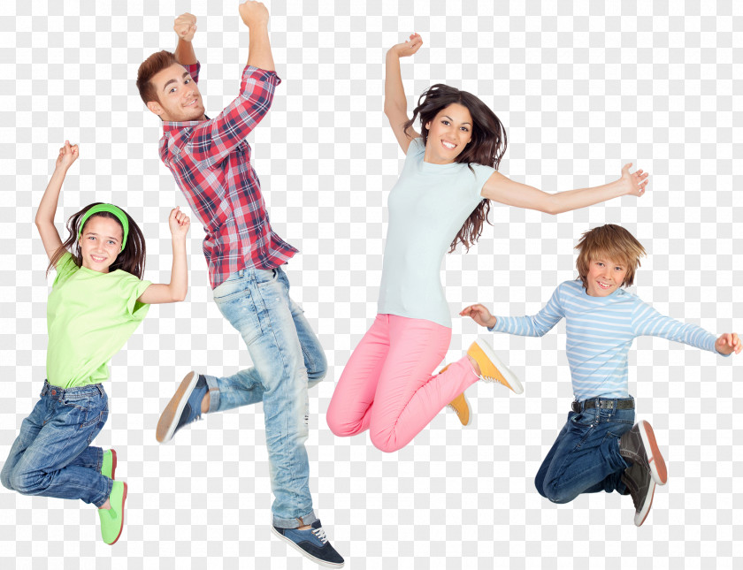 Family Stock Photography Happiness Jumping Child PNG