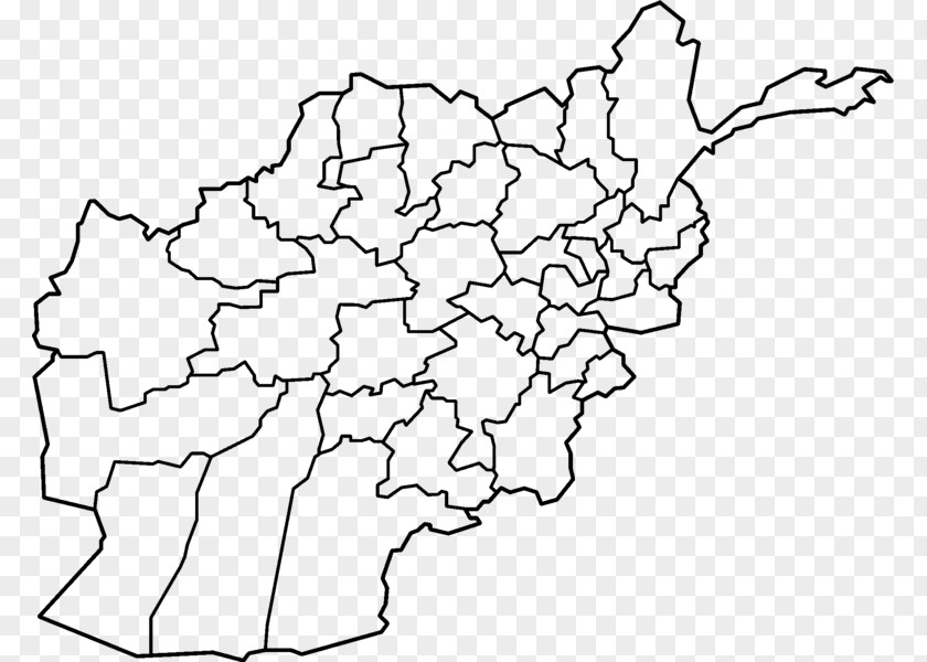 Map Kabul Paktia Province Farah Blank PNG