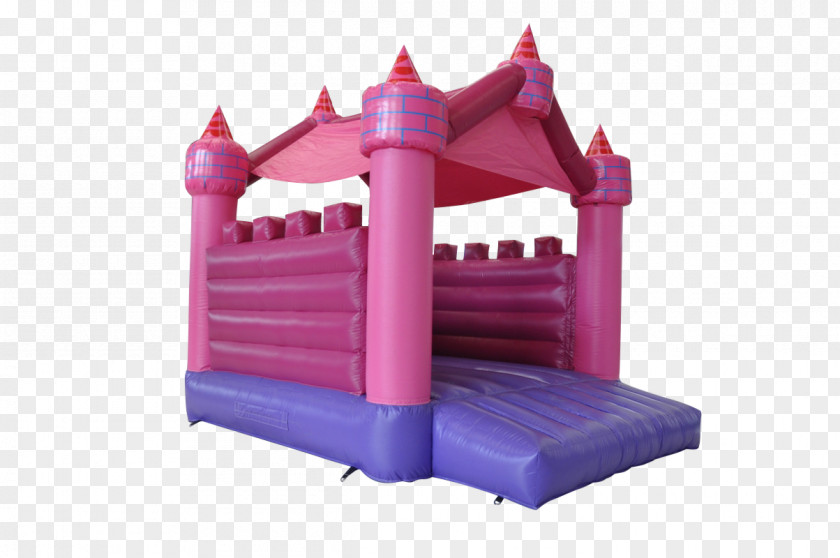 Pink Castle Inflatable Bouncers Blast Entertainment Hire Sydney PNG