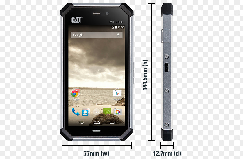 Slate Cat Phone Caterpillar Inc.Smartphone S60 CAT S50 PNG