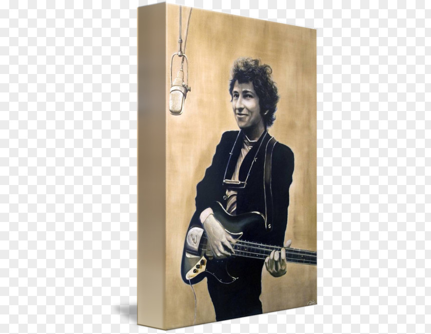 Bob Dylan Gallery Wrap Canvas Poster Printing PNG