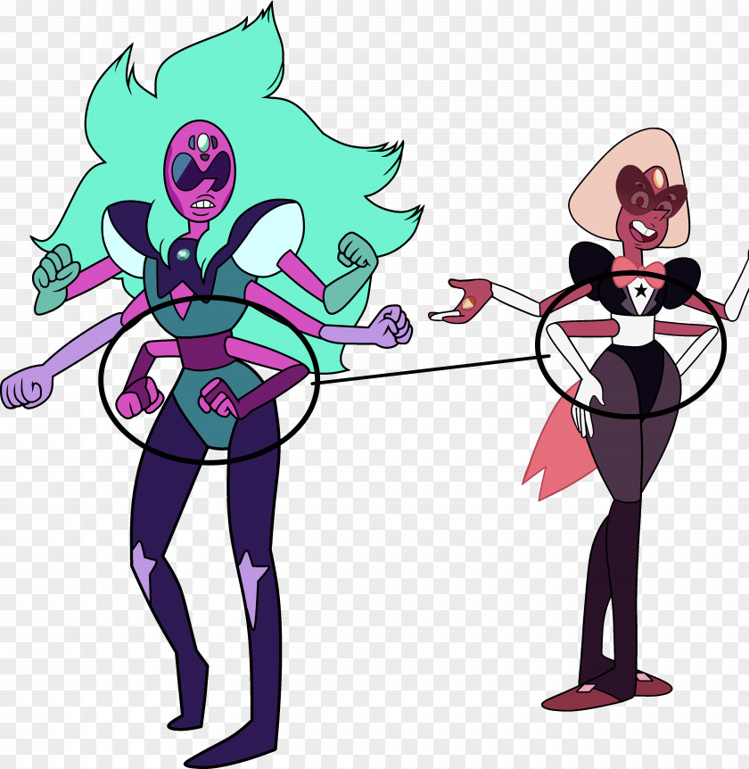 Fusion Steven Universe Alexandrite Malachite Gemstone Sugilite PNG