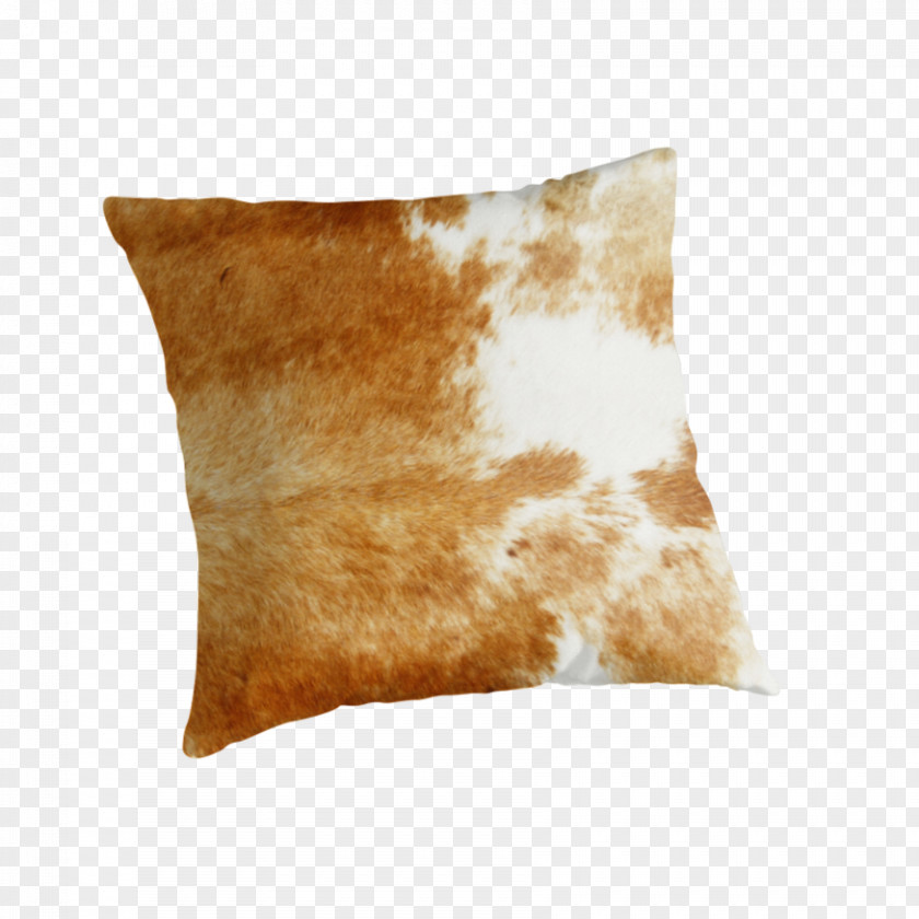 Pillow Throw Pillows Cushion Leather Cowhide PNG