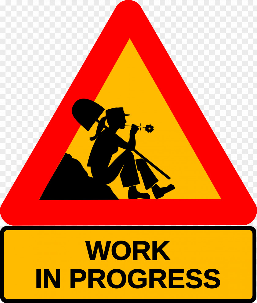 Web Design Men At Work Traffic Sign Warning Clip Art PNG