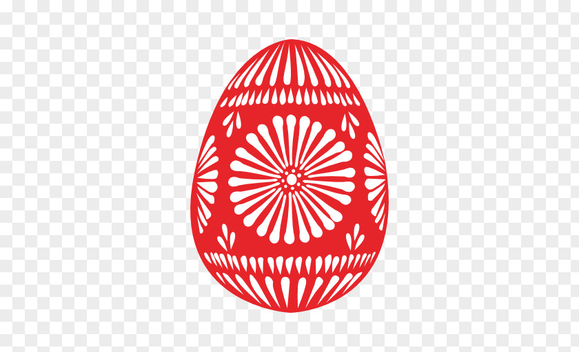 Easter Bunny Red Egg Decorating PNG