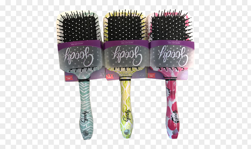 Hair Hairbrush Comb Goody Bristle PNG