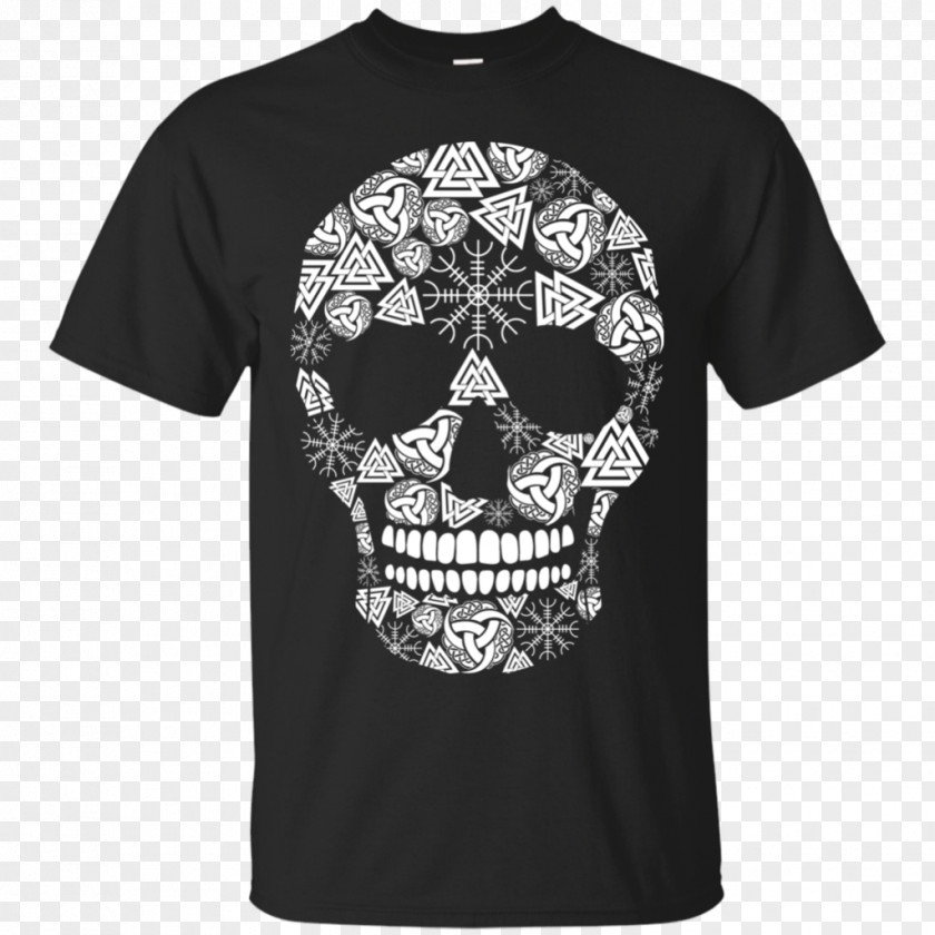 Skull Viking T-shirt Hoodie Clothing Sleeve PNG