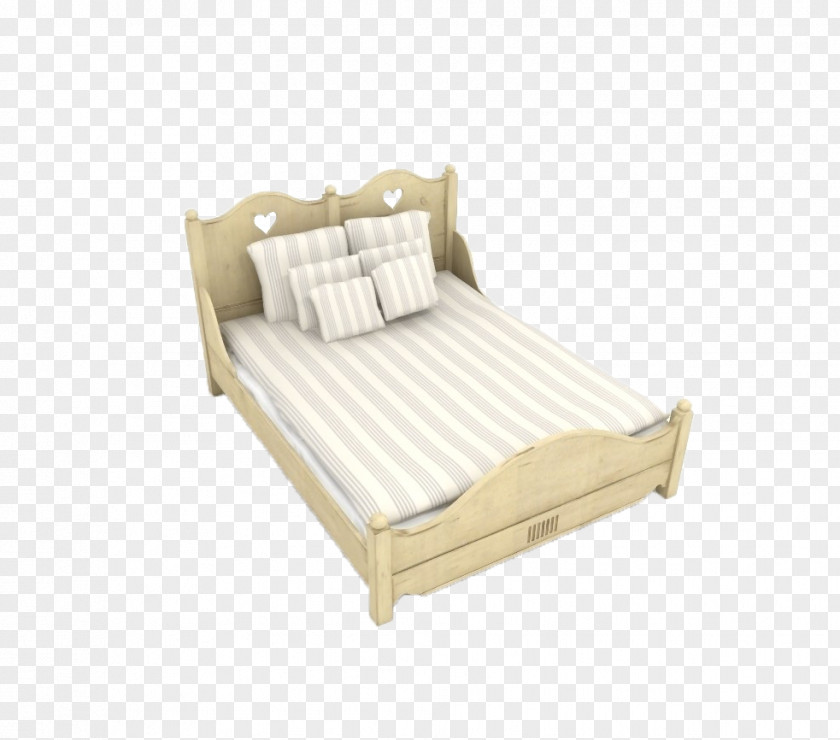 Bed Frame Furniture Mattress Couch PNG
