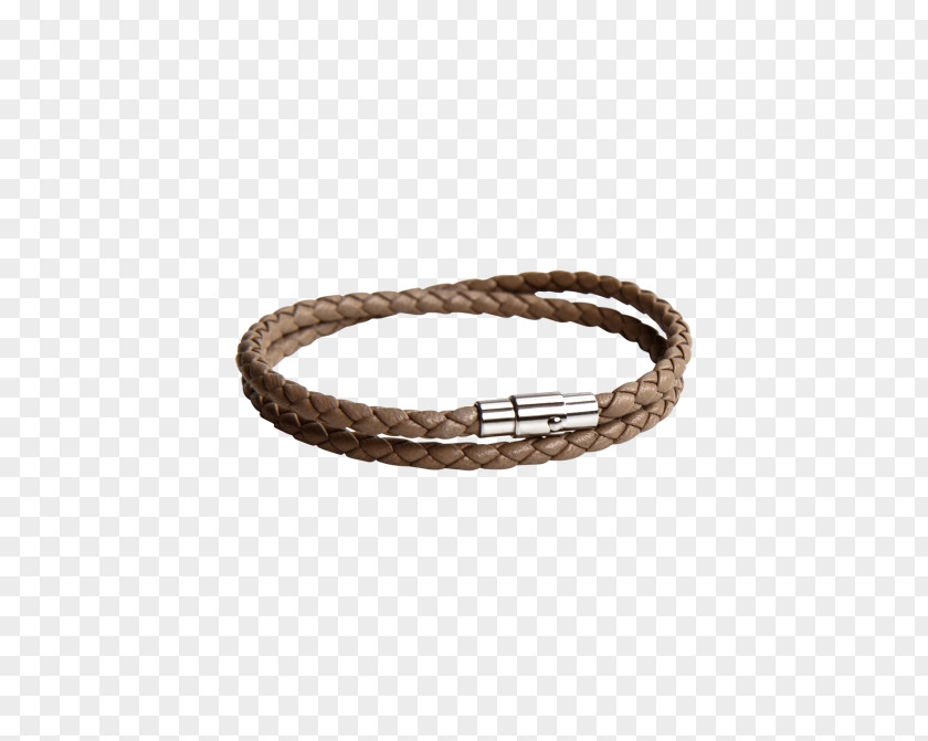 Double Loop Bracelets Bracelet Leather Clothing Accessories Taupe Black PNG