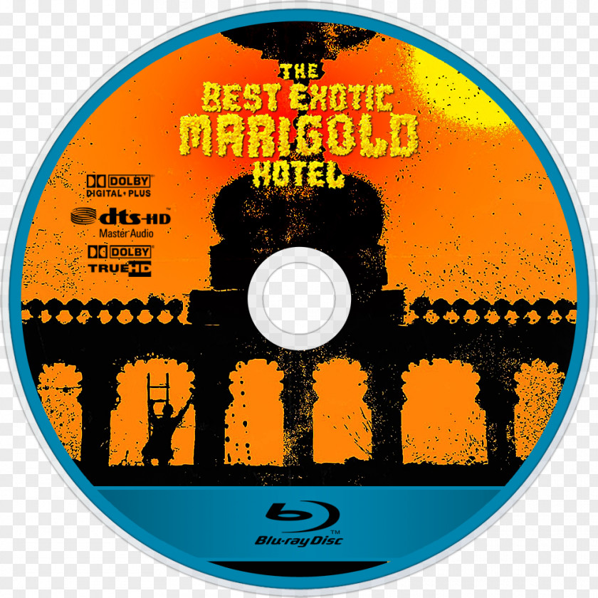 Marigold Film Poster The Best Exotic Hotel Blu-ray Disc PNG