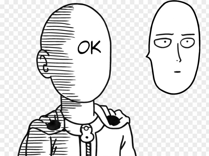 One Punch Man PNG Man, Saitama Ok Face, illustration clipart PNG