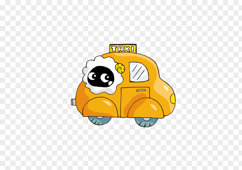 Taxi Cartoon PNG