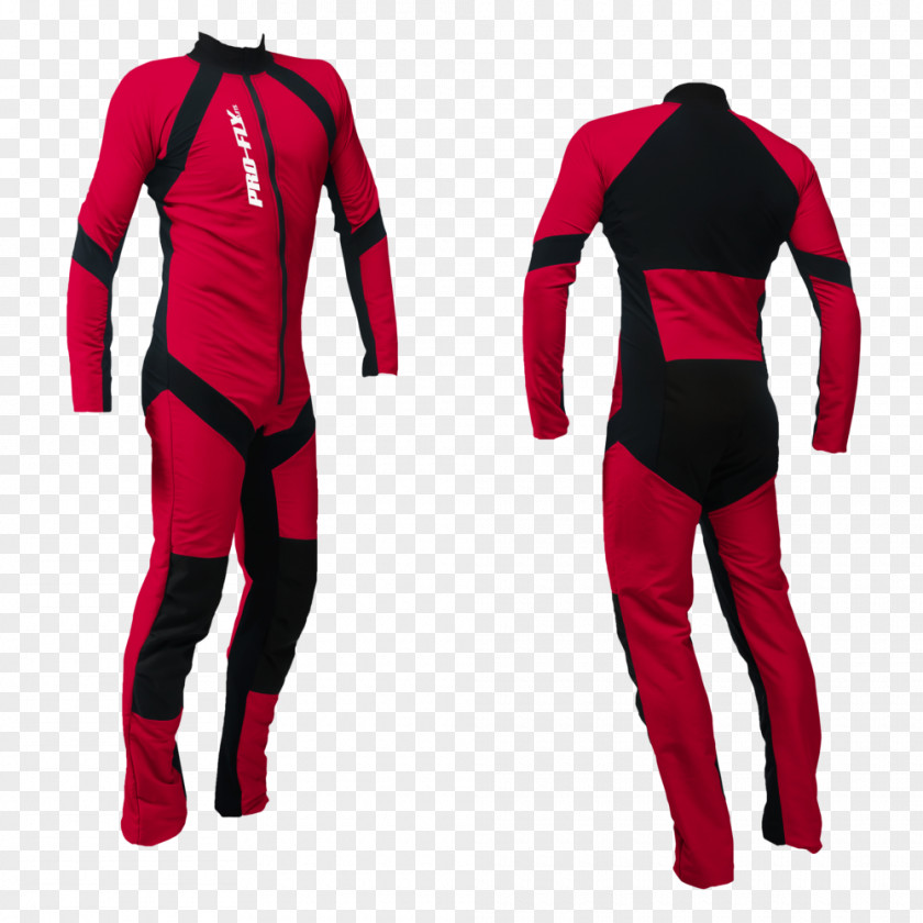 Red Parachute Parachuting Wingsuit Flying Wetsuit Vertical Wind Tunnel PNG