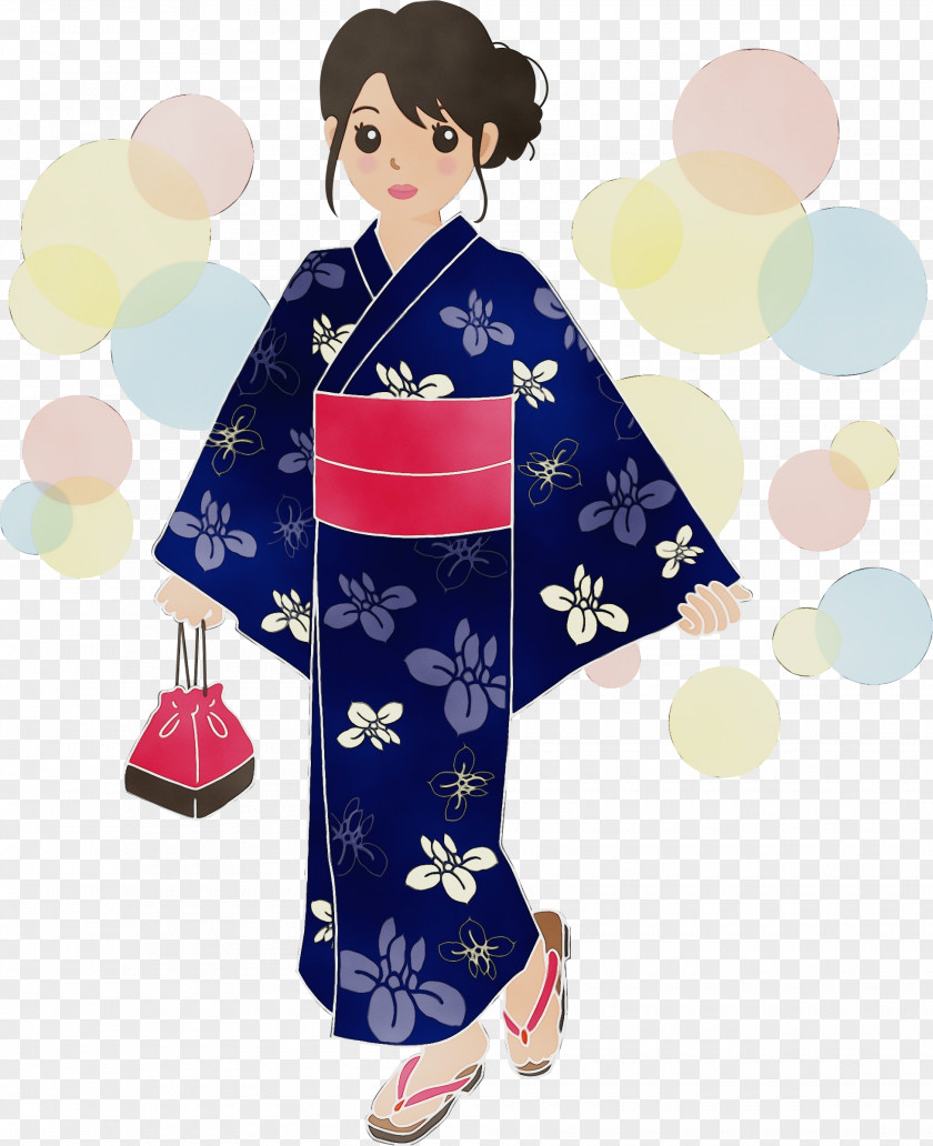 Shimada Costume Kimono PNG