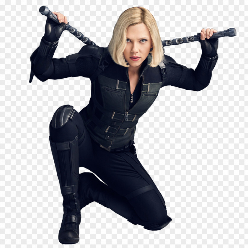 Black Widow Scarlett Johansson Captain America Avengers: Infinity War Costume PNG