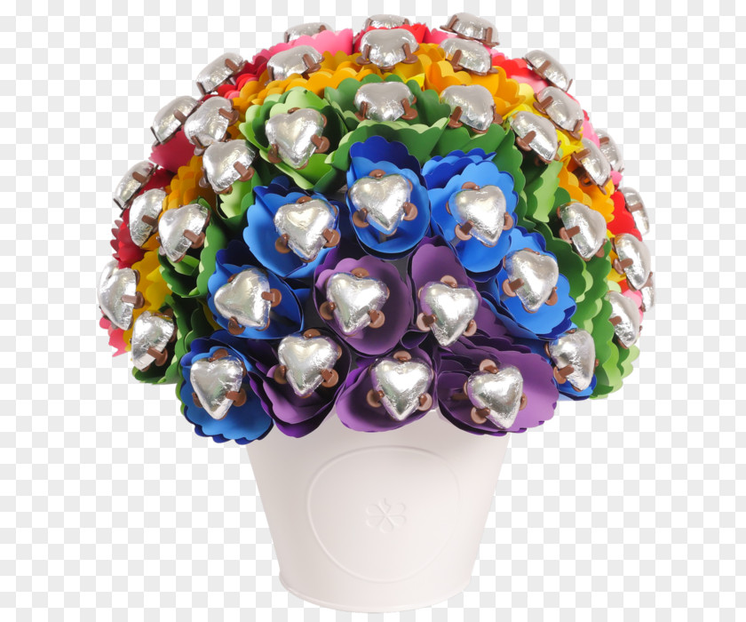 Chocolate Flower Bouquet Cut Flowers Gift PNG