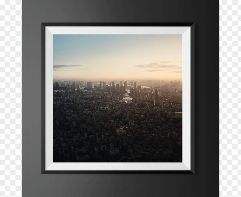 City Border 6by6 Stock Photography Fine Art Illustrator PNG