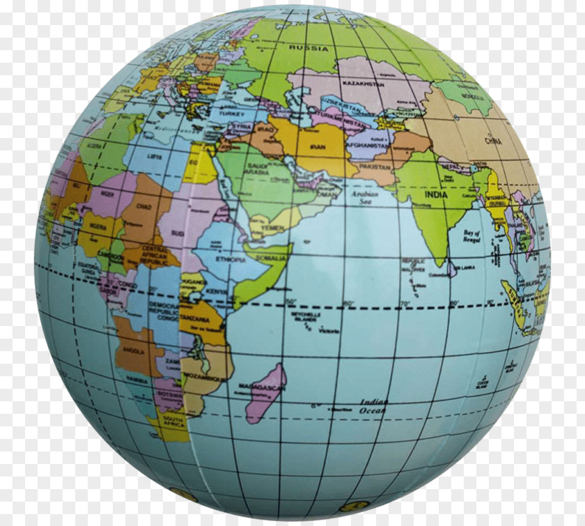 Globe World Map Atlas PNG