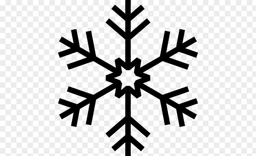 Snowflake Symmetry PNG