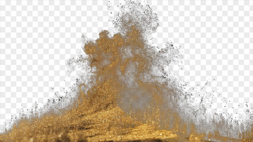 Thick Gold Dust Gratis PNG