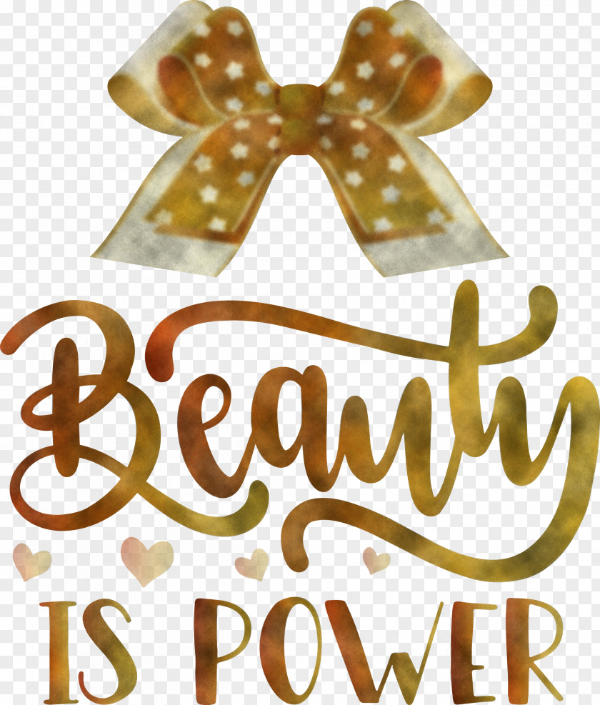 Beauty Is Power Fashion PNG