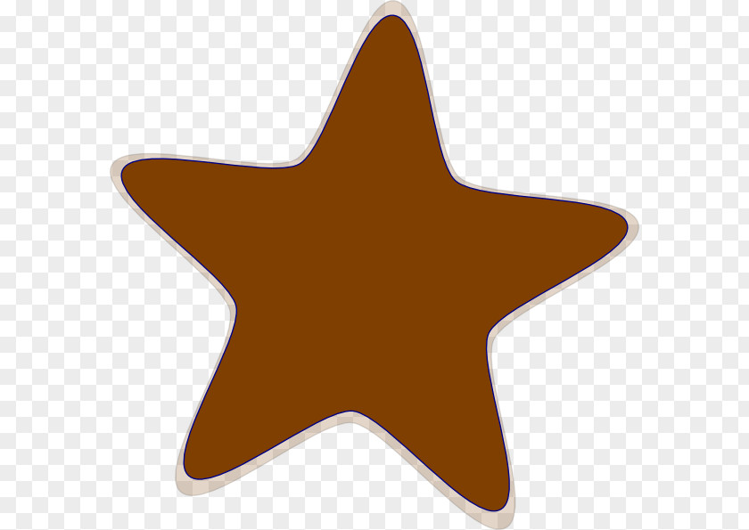 Brown Cliparts Star Angle Pattern PNG