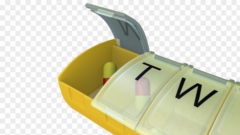 Daily Pill Dispenser Product Design Plastic Vehicle PNG