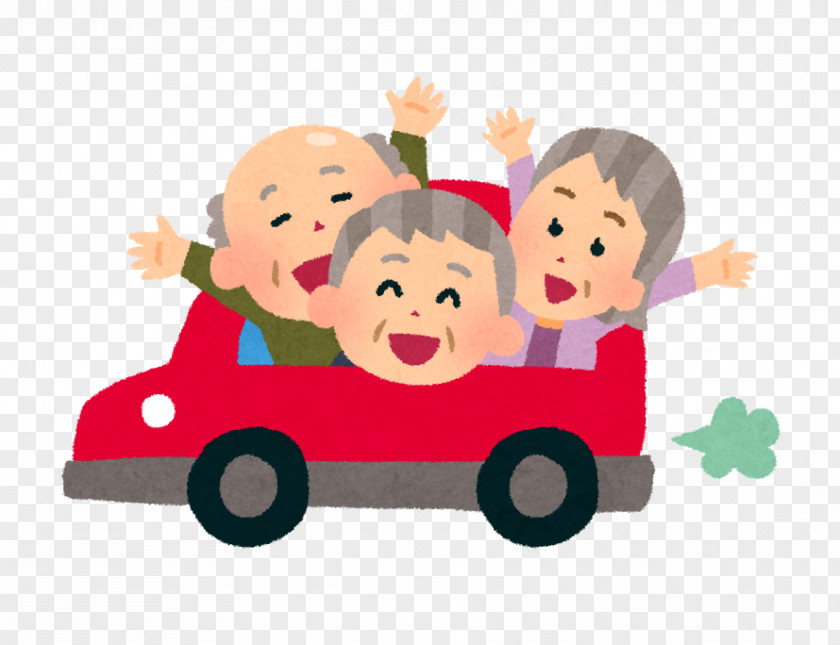 Drive A Car Old Age Home Caregiver Nursing 施設 PNG