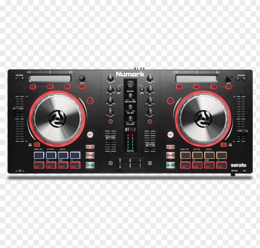 Exclusivité DJ Controller Numark Mixtrack Pro III Disc Jockey Industries Virtual PNG