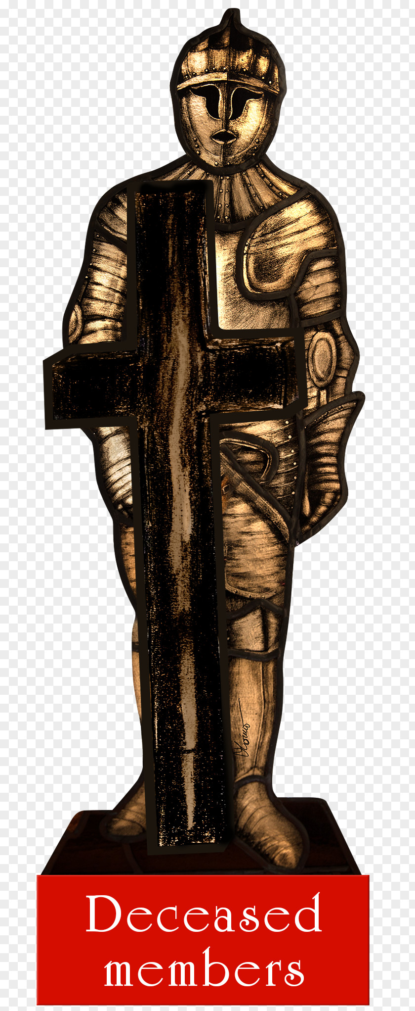 Knight Commandry Figurine Statue Canada PNG