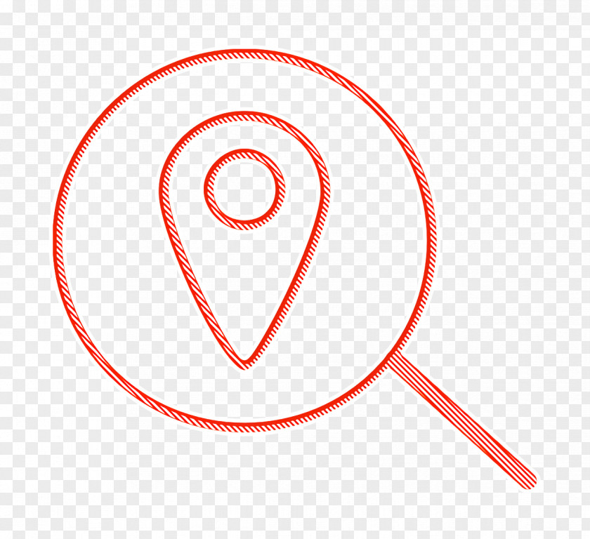 Symbol Searchicons Icon Location Magnifying Glass Map Pin PNG