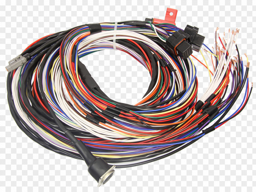 Car Cable Harness Electrical Wires & Diagram PNG