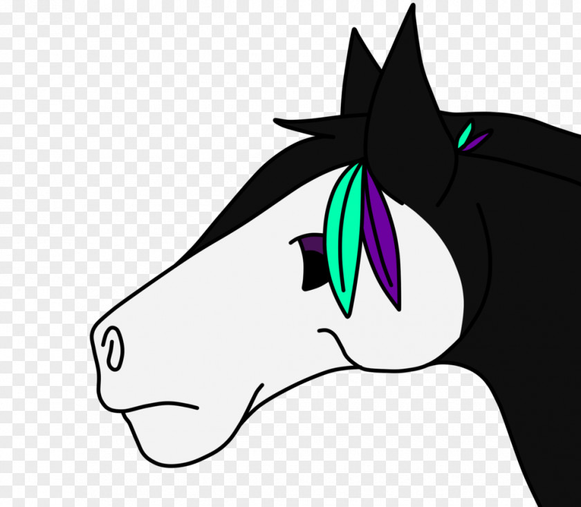 Cat Whiskers Mane Unicorn Mustang PNG