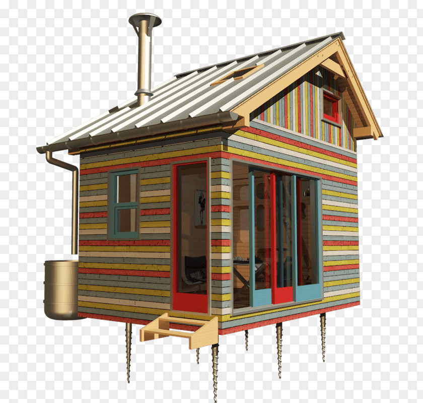 House Log Cabin Plan Cottage PNG