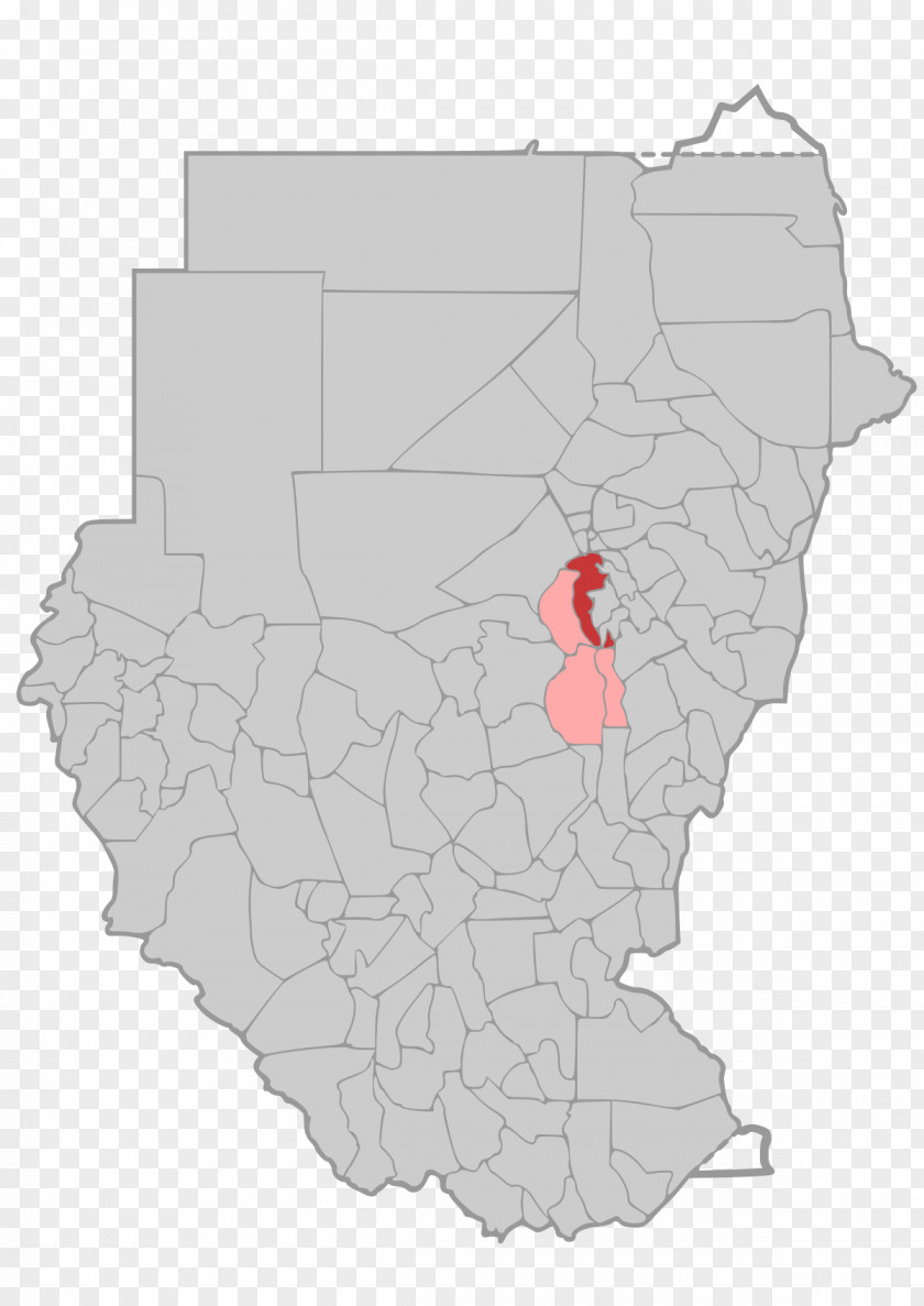 Map States Of Sudan Northern South Kordofan Darfur PNG