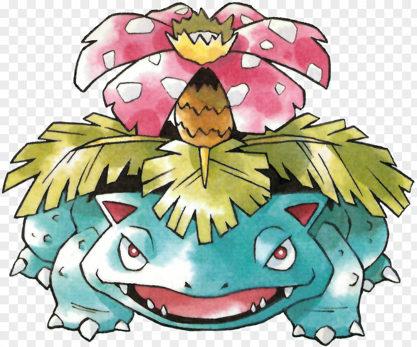 Rotten Meat Cliparts Pokxe9mon Red And Blue Yellow Venusaur Work Of Art PNG