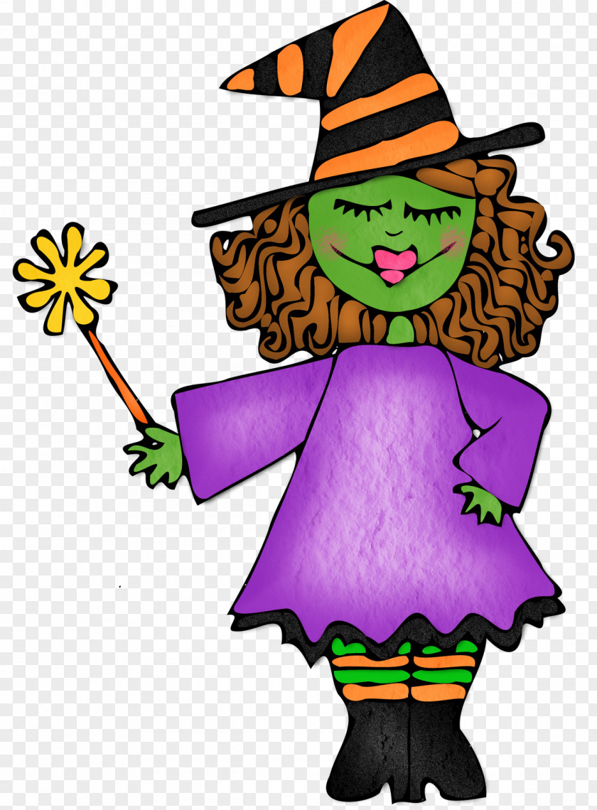 Witchy Food Cartoon Clip Art PNG