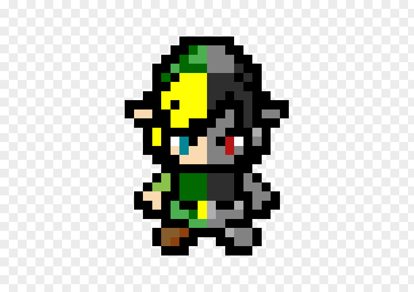 Chad Gamer Pixel Painters Bead Pattern Art Zelda II: The Adventure Of Link PNG