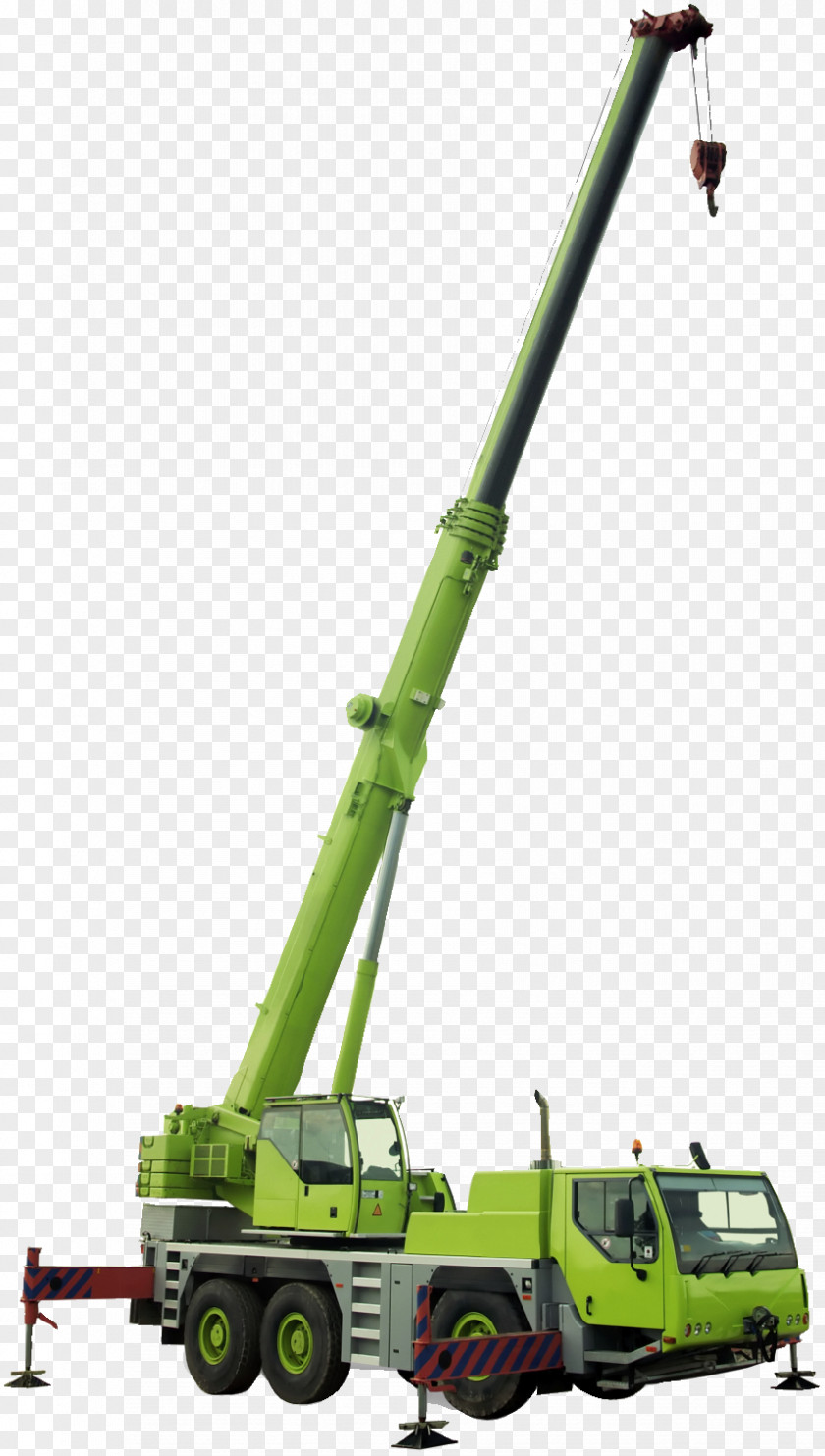 Crane Mobile Machine Hydraulics System PNG