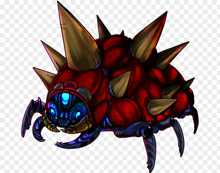 Metroid Fusion Map Decapods Illustration Insect Wing Cartoon PNG