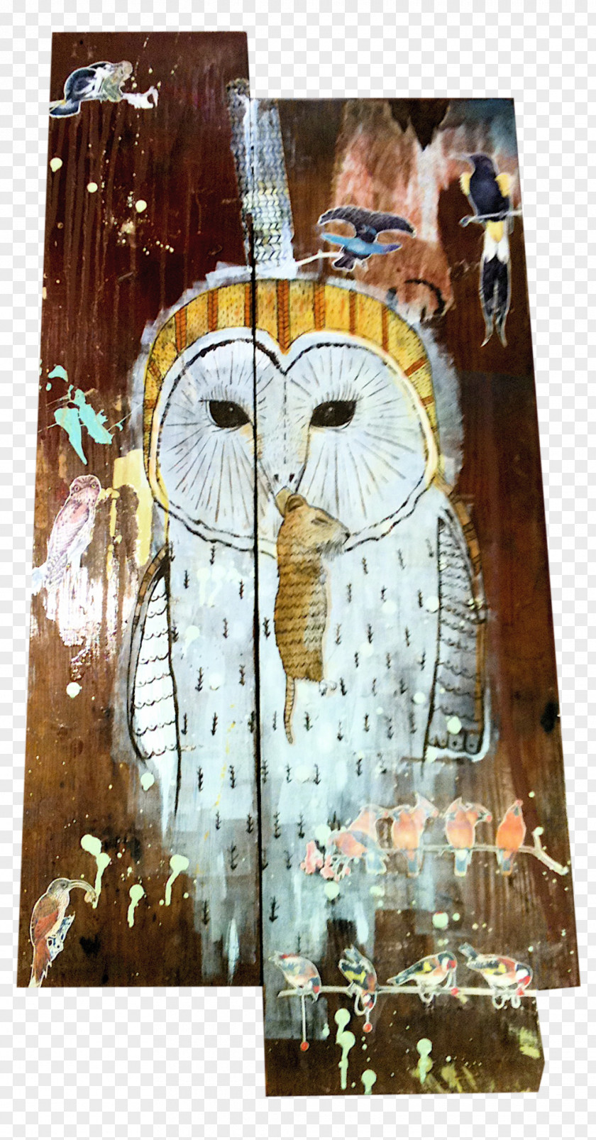 Owl Paint PNG