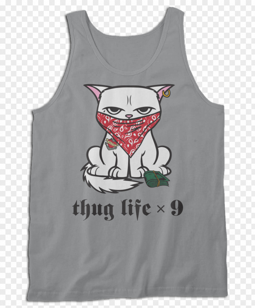 Thug Life T-shirt Sleeveless Shirt Clothing X Motor Racing Outerwear PNG